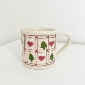 Hartstone Pottery Hearts And Trees Farmhouse Coffee Mug